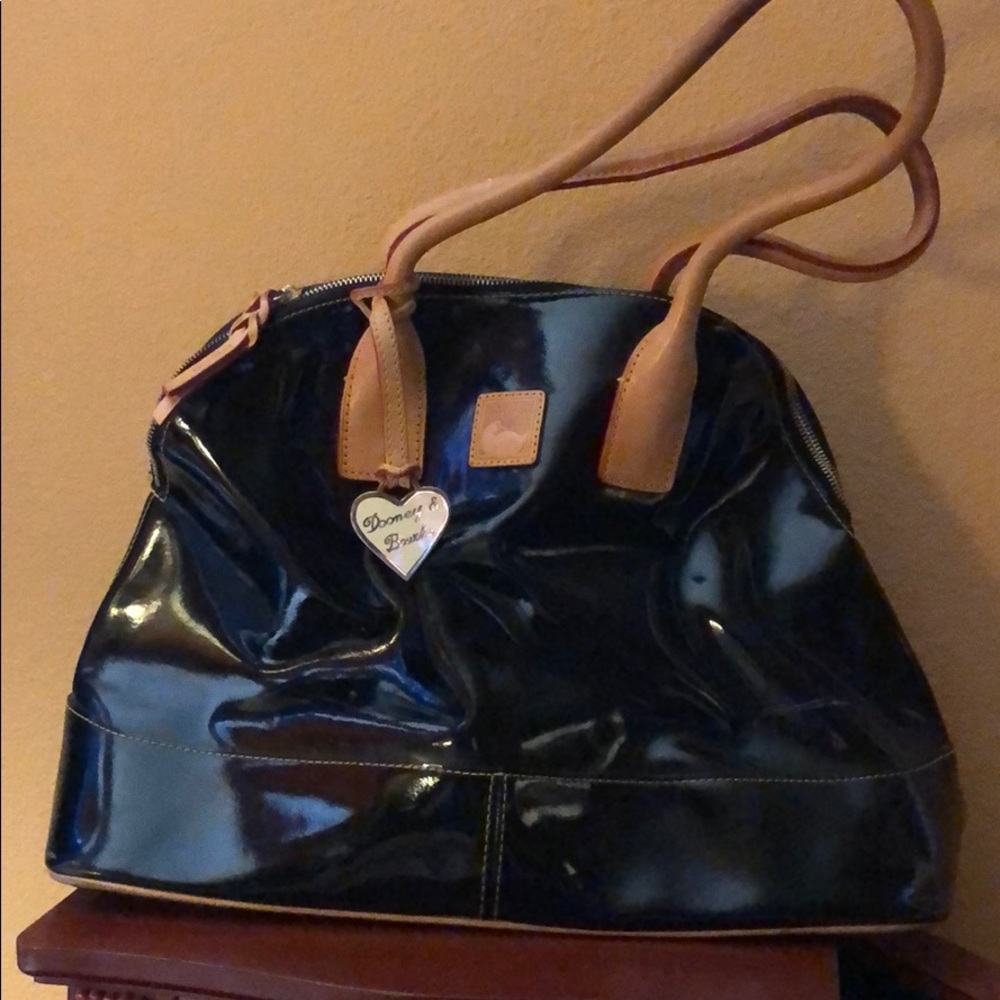 Dooney & Bourke Black patten leather